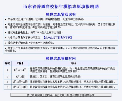 山东春考本科志愿填报流程？山东省教育招生考试院报志愿