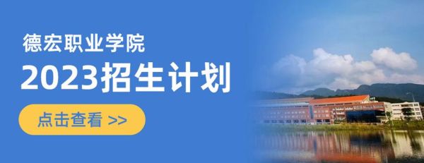 德宏职业学院2023年的招生计划？职业教育学校招生计划