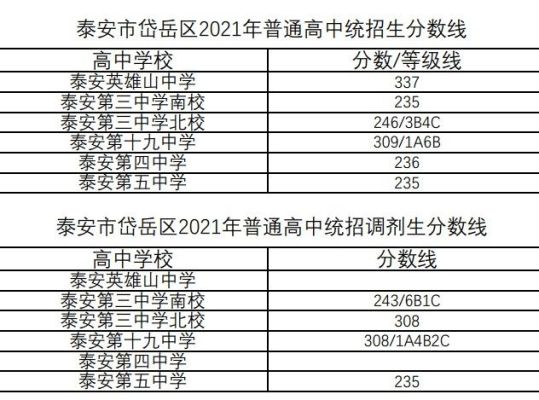 泰安一中2021年招生方案？2019教育机构招生方案