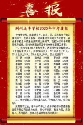荆州成丰学校2023招生简章？荆州高中教育专业招生