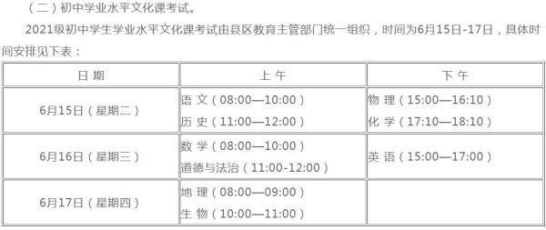 2021年菏泽高中会考时间？菏泽教育招生平台会考