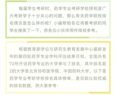 沈药是什么学校？药学教育有哪些学校招生