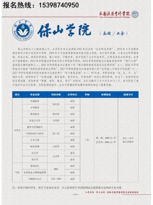 云南医科类大专院校有那些？保山函授教育招生指南