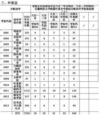 2023年六安市中考定向指标到校？六安教育招生办