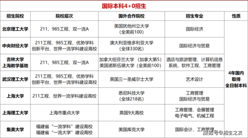 国际部高中可以考国内的什么大学？合肥国际教育招生条件高中