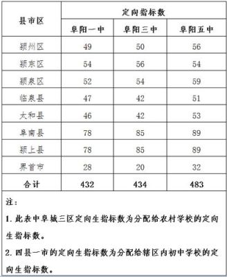 阜阳中考志愿第一批次有哪些学校？阜阳小型教育招生公司名单