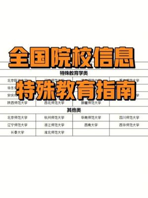 特殊教育专业哪个学校最好考？特殊教育考研招生院校排名