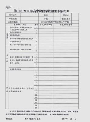 高中填报志愿书可以填几个学校？（教育部高中分类招生文件）