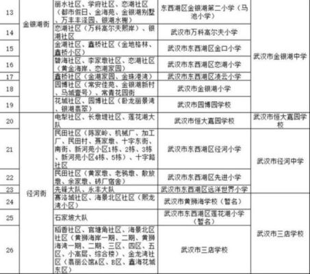 金银湖2小是重点小学么？（东西湖义务教育招生范围）