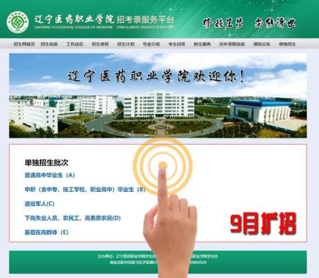 辽宁医药职业学院官网报名入口？（辽宁省职业教育招生考试）