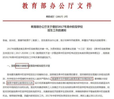 停止私立学校包括高中吗？（教育部缩减普高招生文件）