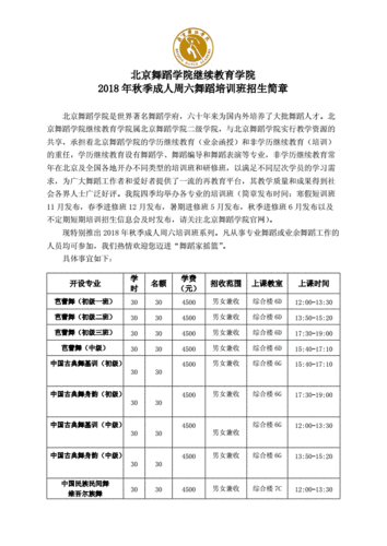 成人舞蹈邀约话术？（成人教育招生话术怎么说）