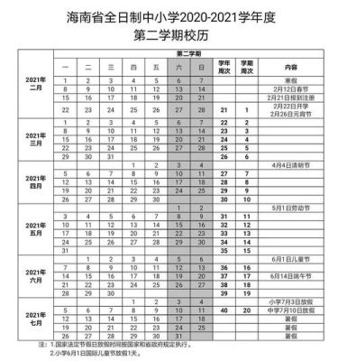 2021年海南校历安排时间？（南京特殊教育学院海南招生）