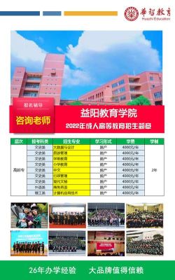 广东省小学教育专业的大专有哪些？（益阳教育学院广东招生简章）