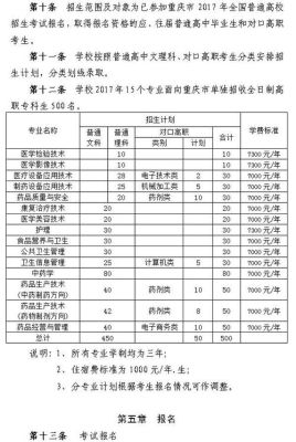 重庆三峡医药高等专科学校学费多少？（教育部三峡中心招生办）