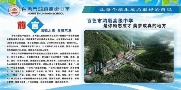 百色鸿顺高中好吗？（百色市凌云县义务教育招生）