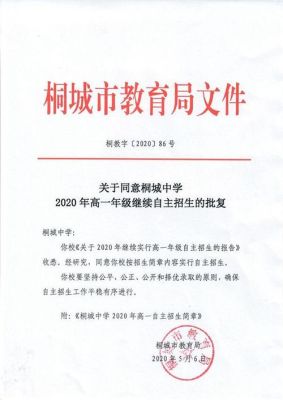 2020年桐城中学招生计划？（桐城教育招生）