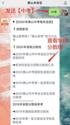 佛山中考录取通知书怎么查？（佛山教育招生咨询）