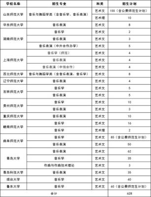 山东音乐生多少分可以上公办本科？（山东教育招生音乐）