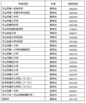文山小学入学报名流程？（文山市教育招生）