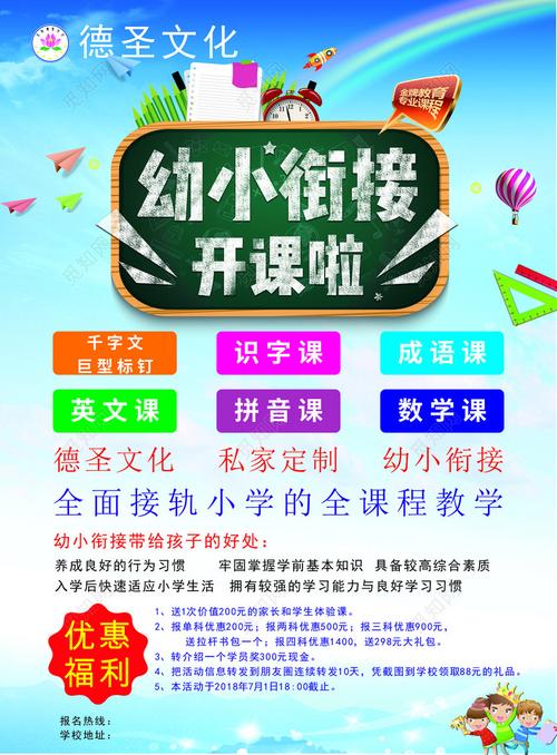 幼小衔接班招生朋友圈怎么发？（教育招生文字编写）