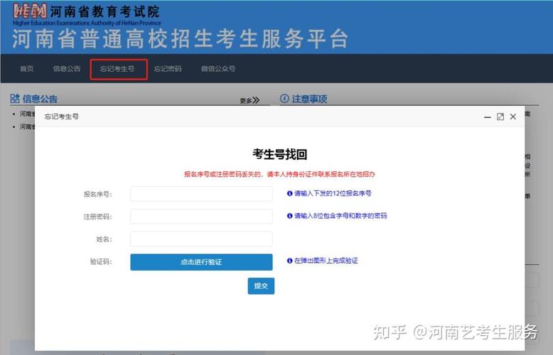 河南高招考生服务平台登不上？（教育号如何招生）