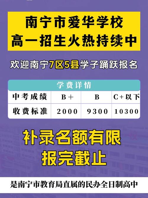 2023爱华高中没有人报？（爱华教育招生广告）