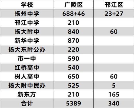 扬州中学地招班报名条件？（高邮树人教育招生）