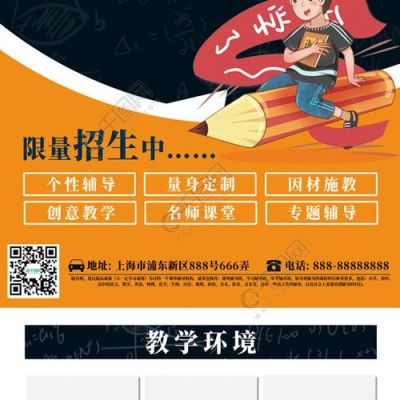 辅导班招生广告怎么写，如何宣传？（教育创意招生广告）