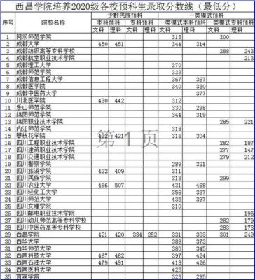 2021西昌学院 预科代码？（西昌教育招生局）