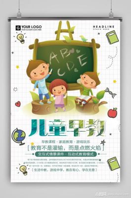 求有创意的招生海报标题？（儿童教育招生海报）
