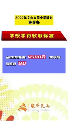 2020文山大同初中学费？（文山义务教育招生）