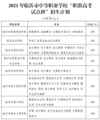 临沂中考生可选择的职业技术学校？（临沂职业教育招生）