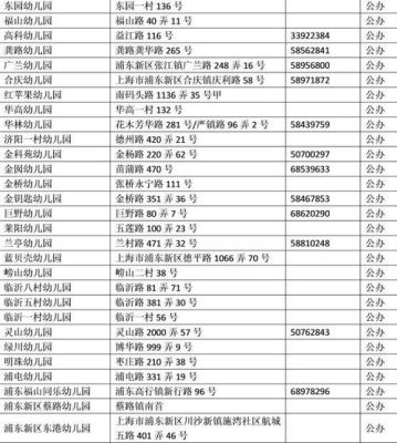 上海浦东公立幼儿园怎么插班？（浦东教育招生考试中心）