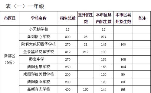 咸阳启迪小升初招生政策2021年？（咸阳小型教育招生公司）
