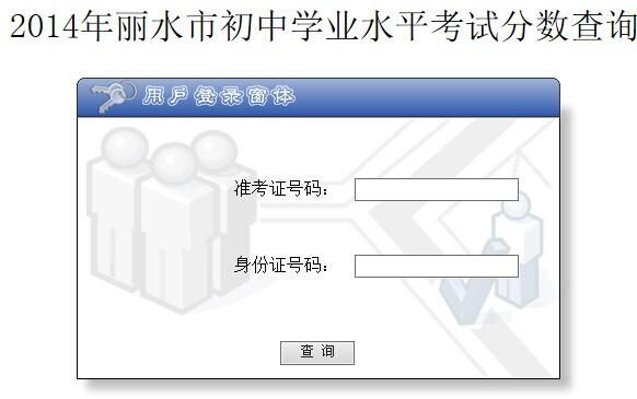 丽水中考怎么查分数？（丽水教育考试招生中心）