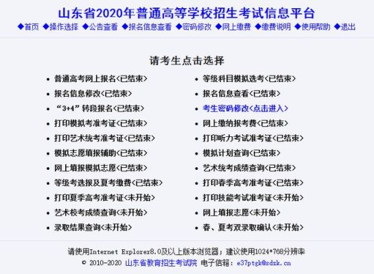山东教育招生考试院入口？（济南教育招生院网站）