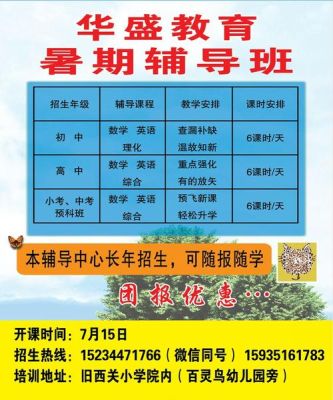 华盛教育培训机构怎么样？（特色教育辅导机构招生）