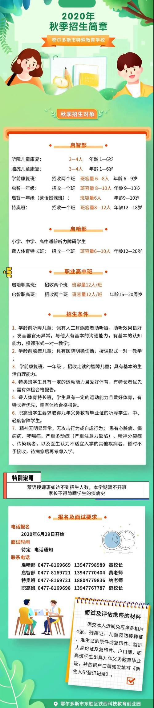 特殊学校的入学条件？（教育机构如何规范招生）