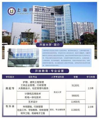 上海开放大学报名入口官网？（专科远程开放教育招生）
