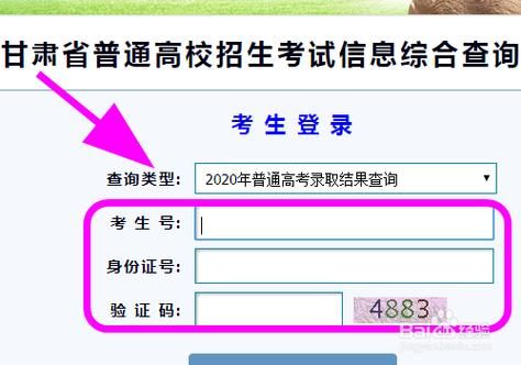 2023甘肃省高考档案状态怎么样查询？（甘肃教育考试招生查询）