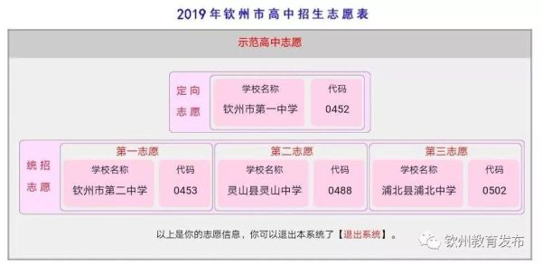 钦州怎么查中考志愿录取情况？（钦州教育招生录取网）